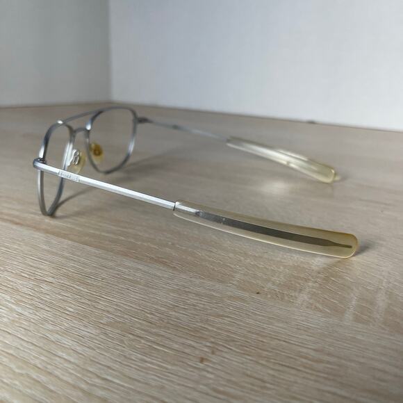 Randolph Engineering Aviator RE 140MM Sunglasses Matte Chrome AF-52-20 - Picture 8 of 10